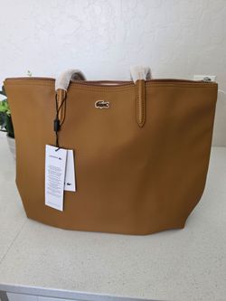 Lacoste Large Tote Brown