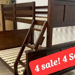 Wood Bunk Beds 4 Sale