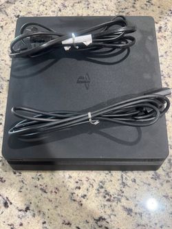 Sony PlayStation 4 Slim Console with Cables