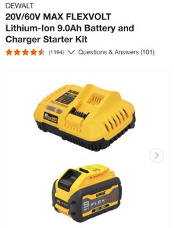 Dewalt Battery Set
