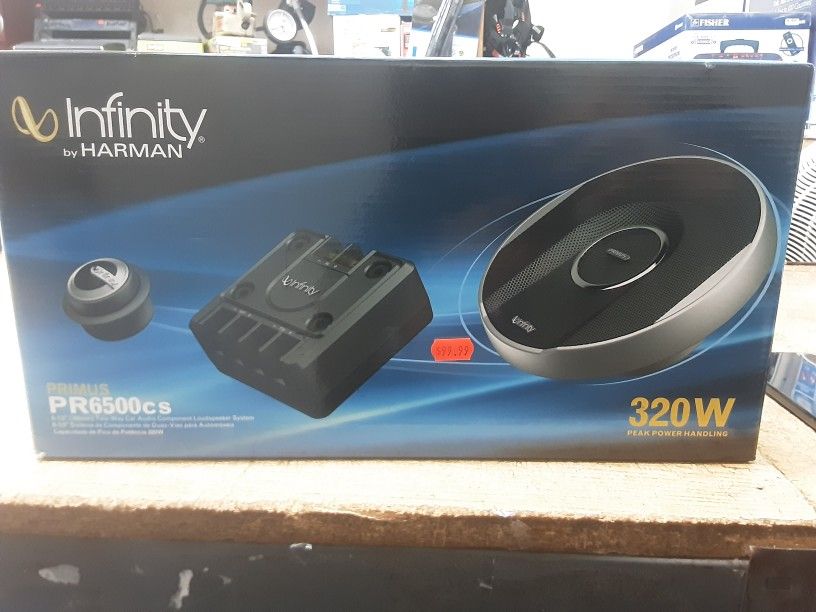 INFINITY By Harman PR6500CS 16CM COMPONENT SET CAR SPEAKER