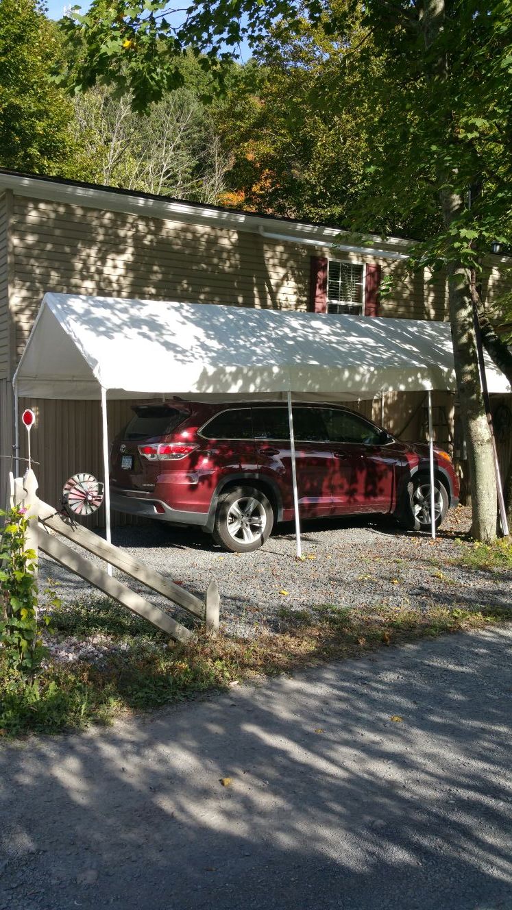 portable carport. Sold