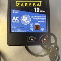 Zareba 10-Mile AC Low Impedance Electric Fence Charger