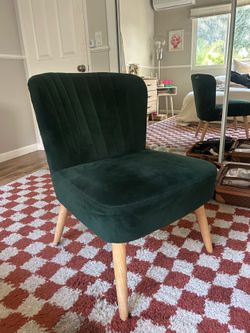 Green Velvet Chair