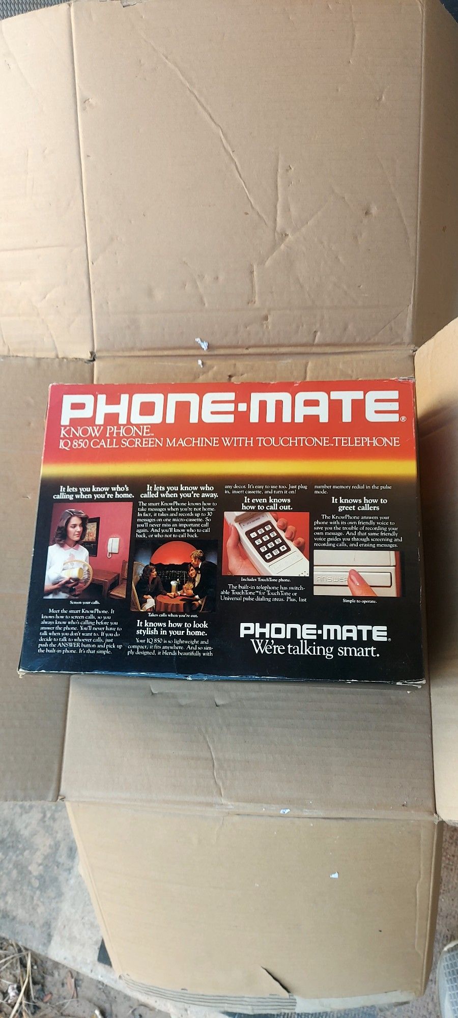 Rare Phone-Mate Know Phone IQ850