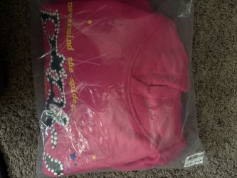 pink pink hoodie size M