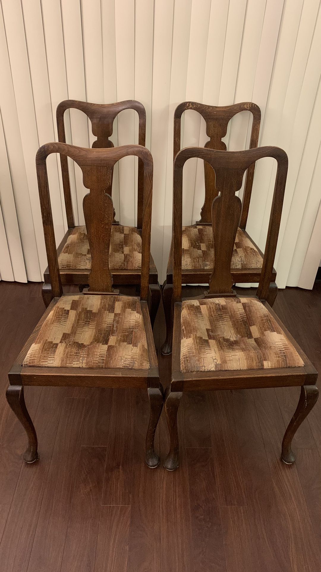 Antique Chairs made in Britain ×4