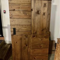 Very Nice Barn Door with Hardware - 84x42”