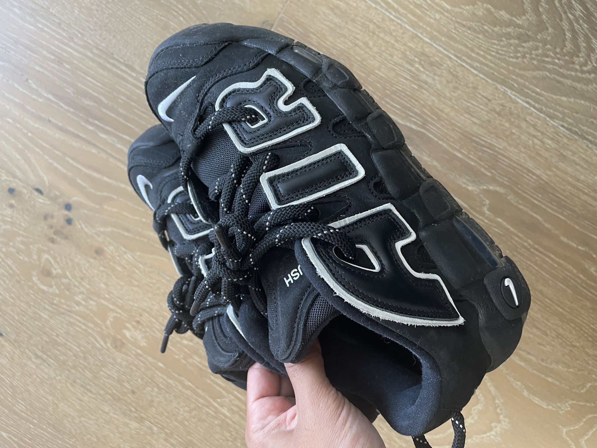Nike Ambush Uptempo Low Size 9.5 Black