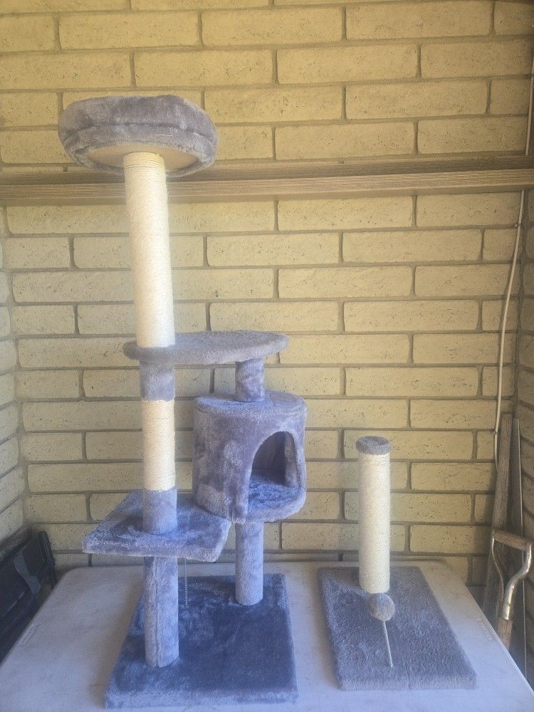 Cat Tree And Scratching Post