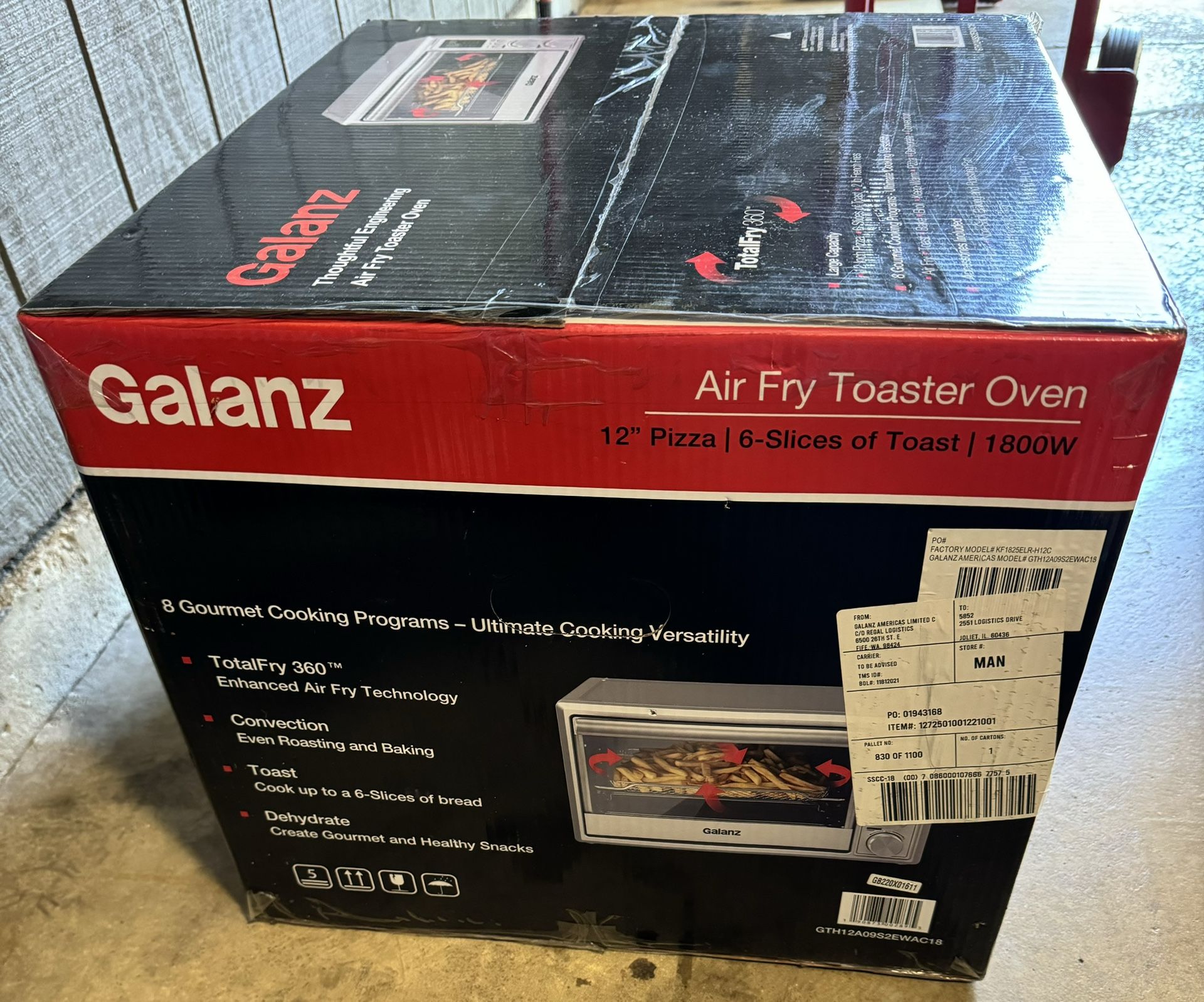 Galanz Air fry Toaster Oven