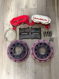 Baer front brakes Mustang