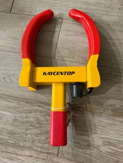 Kaycentop Wheel Clamp Boot Lock with Keys