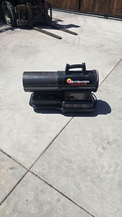 Mr heater 80,000 btu black forces Air kerosene /diesel outdoor space heater with thermostat
