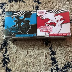 Pokémon Black Bolt And White Flare ETB’s
