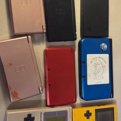 Untested/non Working Handheld Video Games 