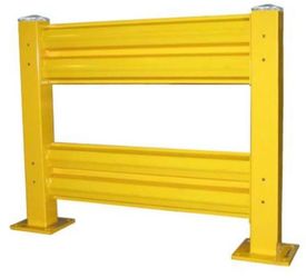 Handle it Heavy duty warehouse double guard rail