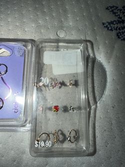 Claire's & Hot Topic 20G Nose Ring Jewelry Set