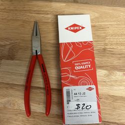 KNIPEX 7-1/4 in. Straight Internal Snap-Ring Pliers