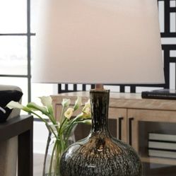 Tenslow Antique Black Table Lamp