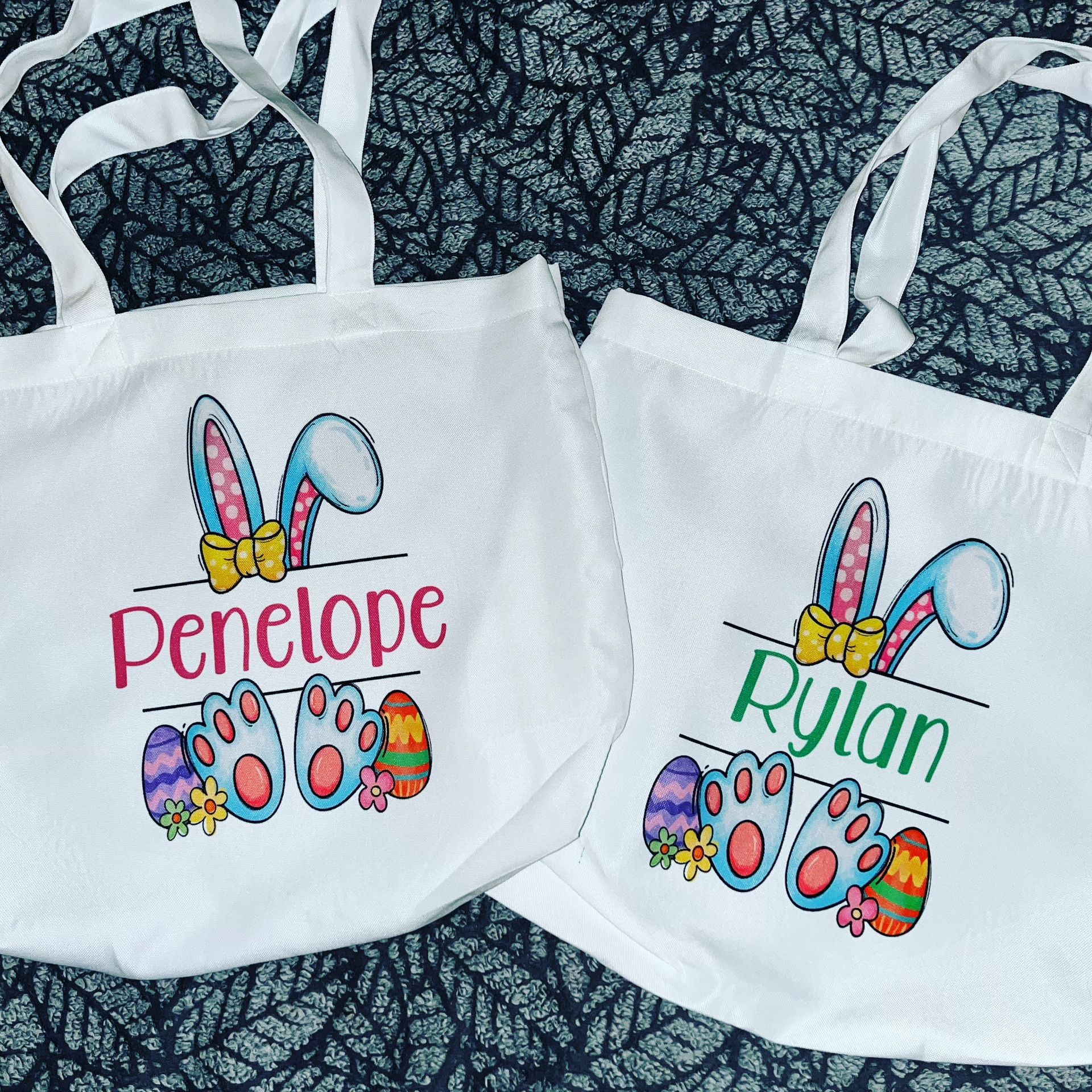 Easter Egg Hunt Tote Bags 