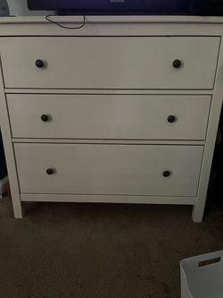 White dresser