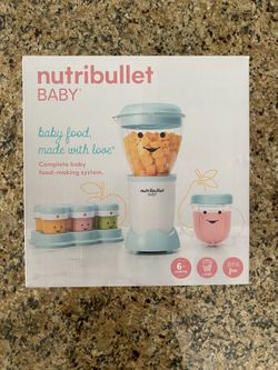 *READ DESCRIPTION* NutriBullet Baby Food Prep System