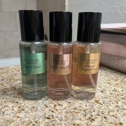 Victoria Secret mini body sprays 
