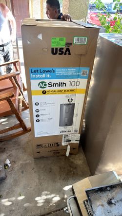 AO Smith 40 Gal Electric Water Heater