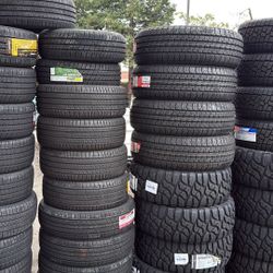245/70R16 SET OF 4 NETIRES WITH INSTALLATION AND BALANCING 