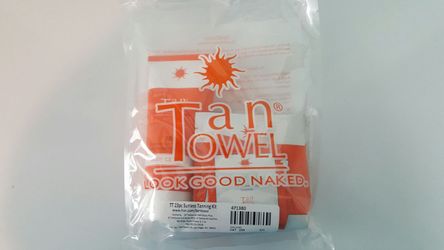 Tan towel self tanning towelettes & BB body cream