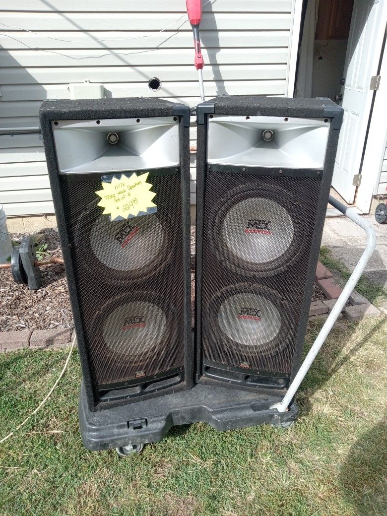Nice rockin' house speakers. $200.