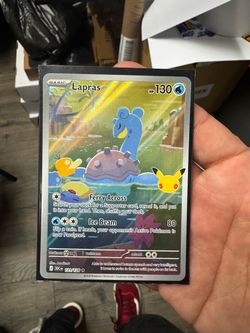 Pokemon 30th anniversary lapras