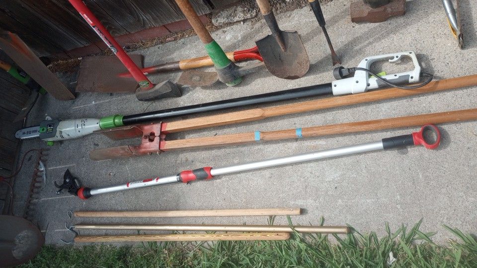Pole Cutting Saw and YRd Tools