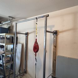 Wall Mounted Pull-up Bar With Weights