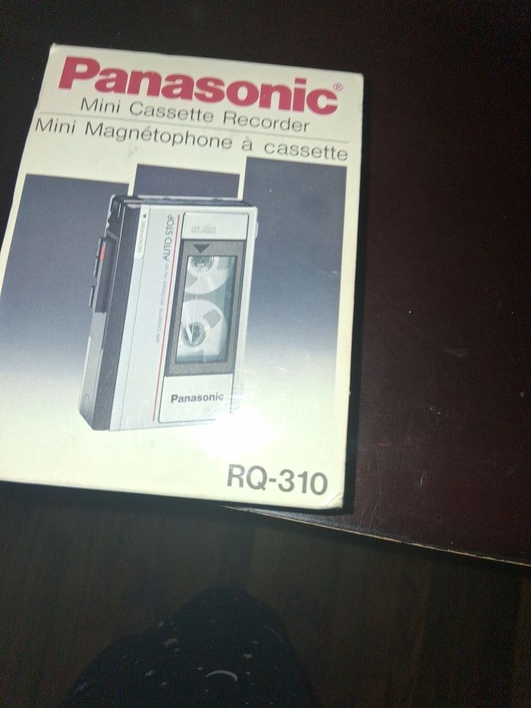 Panasonic Mini Cassette Recorder