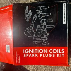 New Ignition Coils Spark Plug Kit Set Of 16
