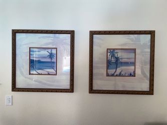 Tropical Framed Paintings