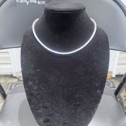 VVS1 MOISSANITE TENNIS CHAIN