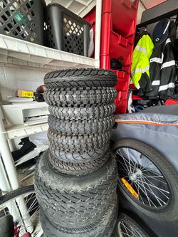 Pit bike tires