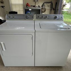 GE Washer And Dryer 