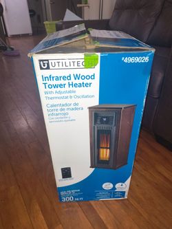 Utilited Infra wood tower heater