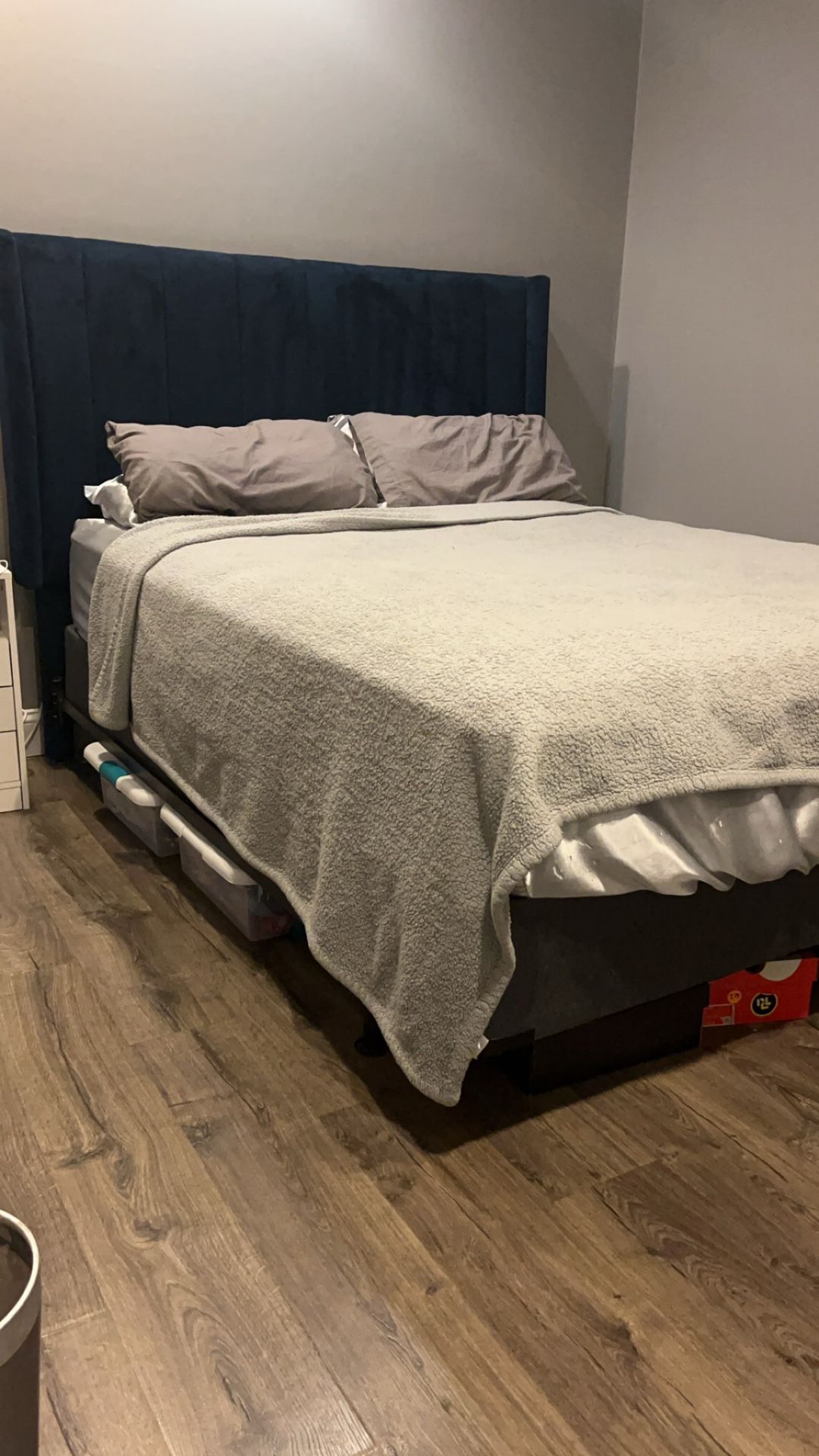 Bed Frame, Mattress and Box Spring 