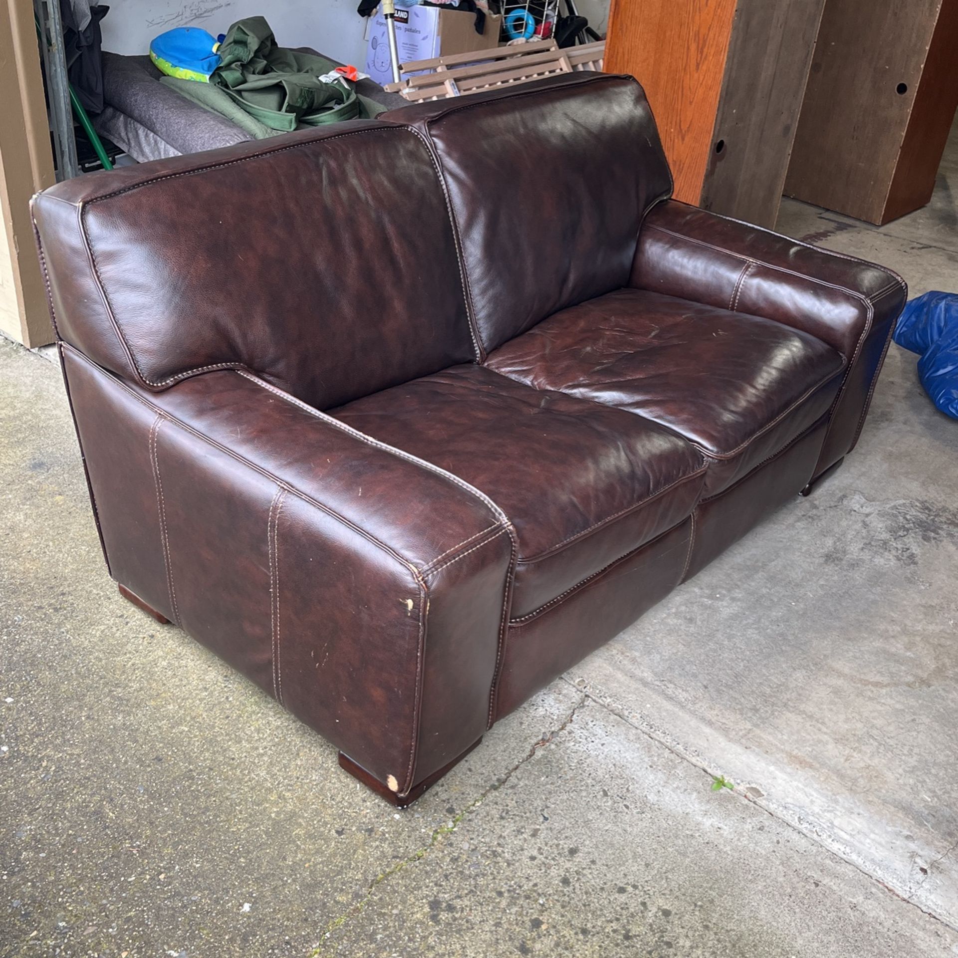 Leather Couch