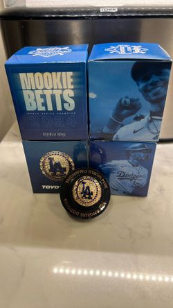 Los Angeles Dodgers Mookie Betts Replica 2024 World Series Ring