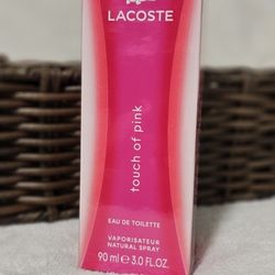 Lacoste Pink 3oz Para Mujer 
