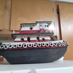 Hand Made Tugboat 