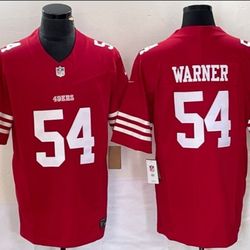 SAN FRANCISCO 49ERS STITCHED FOOTBALL JERSEY 