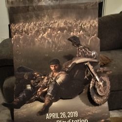 Days gone video game Standee