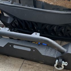 Jeep front pieces and angry eyes 
